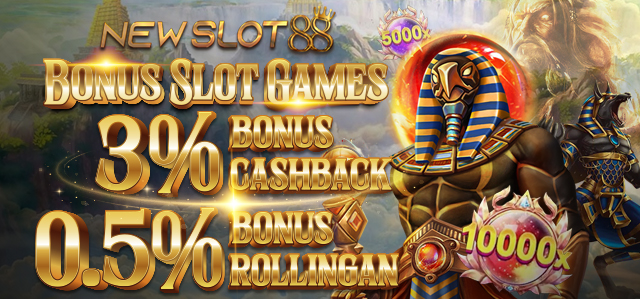 Cashback 3% Rollingan 0.3% Slot Provider