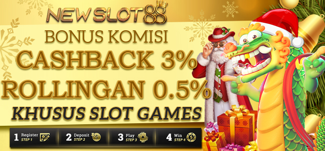 Cashback 3% Rollingan 0.5% Slot