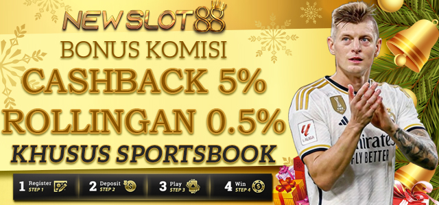 Cashback 5% Rollingan 0.5% Sportbooks