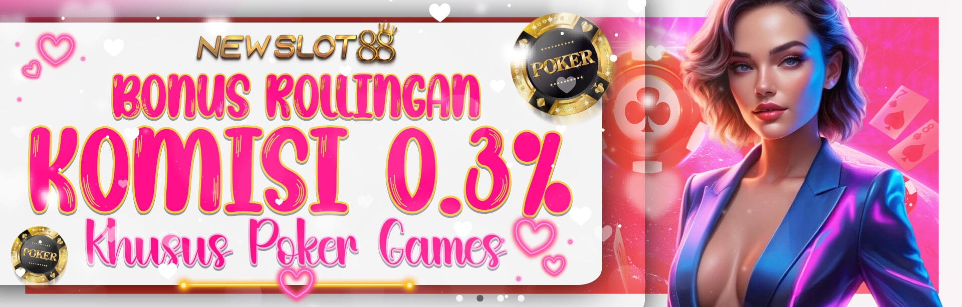 Bonus Rollingan Poker 0.3%