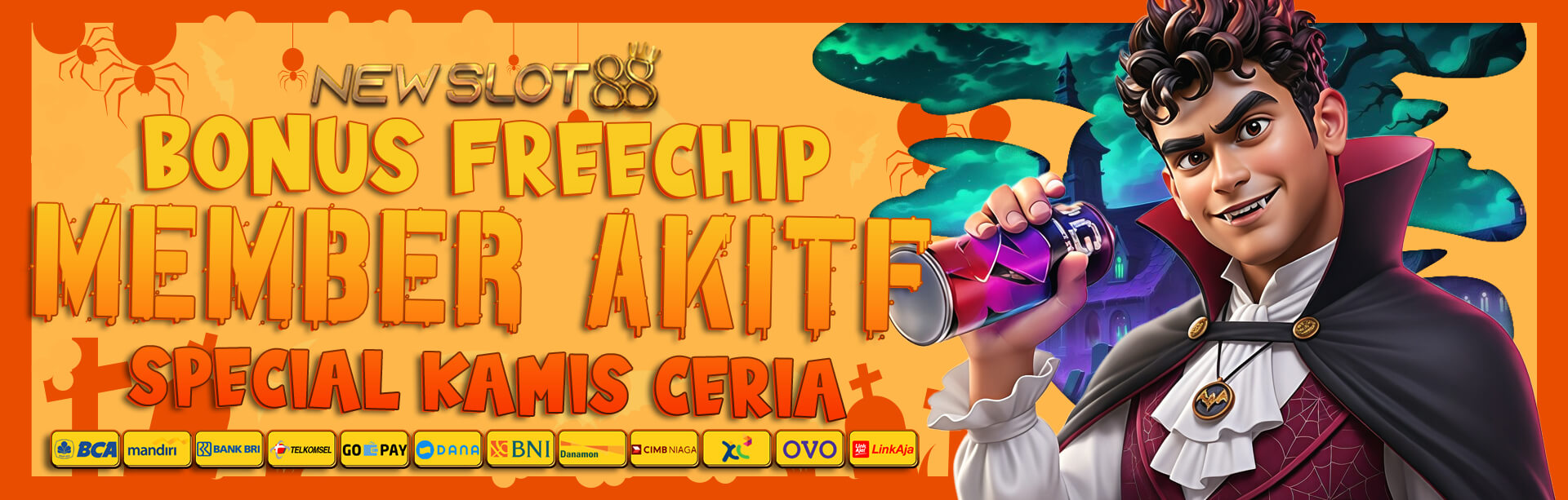 BONUS FREE CHIPS MEMBER AKTIF