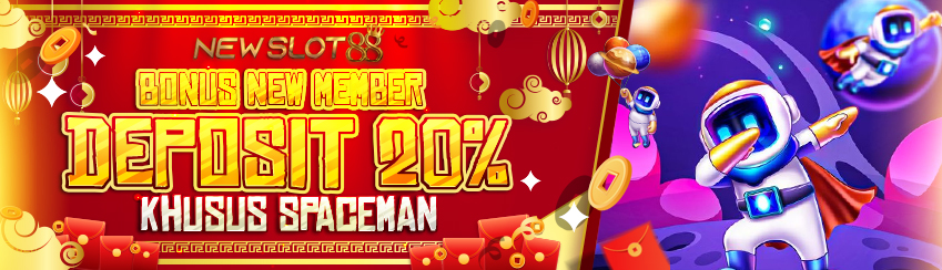 BONUS NEWMEMBER SPACEMAN 20%