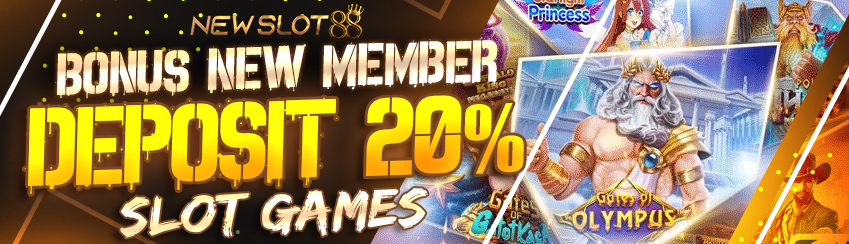 Bonus NewMember Slot 20%
