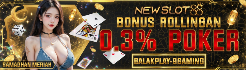 Bonus Rollingan Poker 0.3%